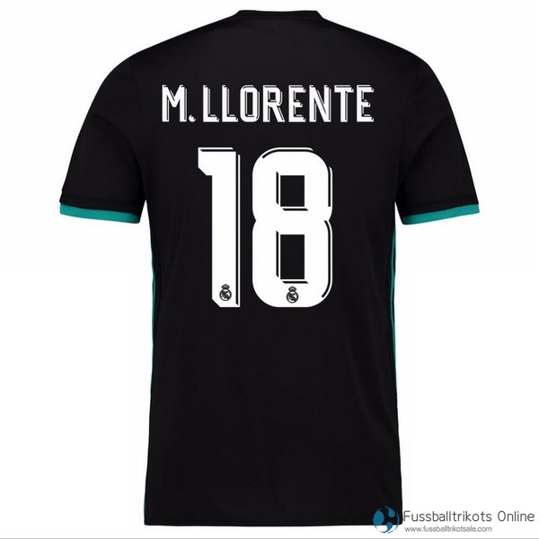 Real Madrid Trikot Auswarts M.Llorente 2017-18 Fussballtrikots Günstig